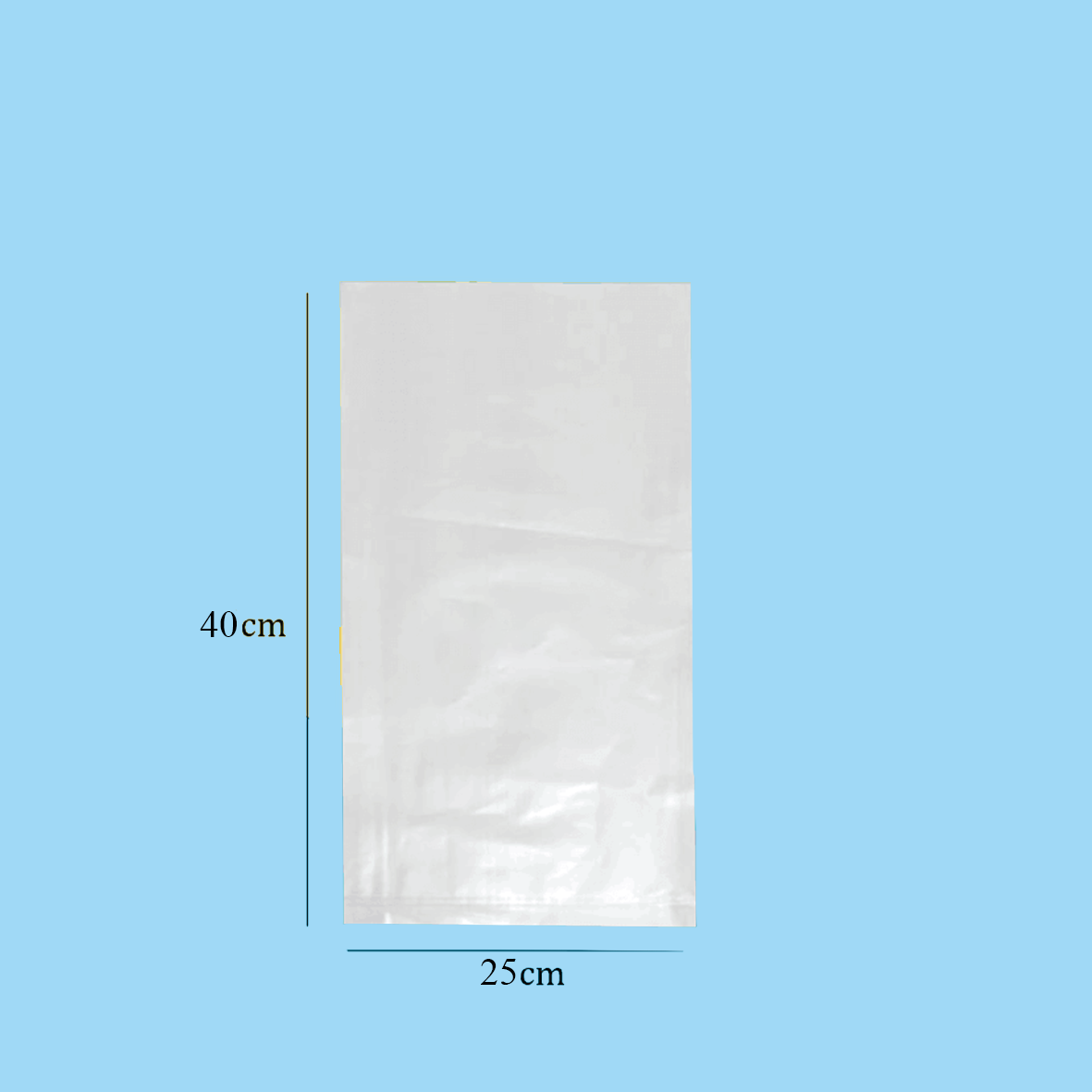 Kantong Plastik Es Transparan Bengkuang 25 x 40 cm